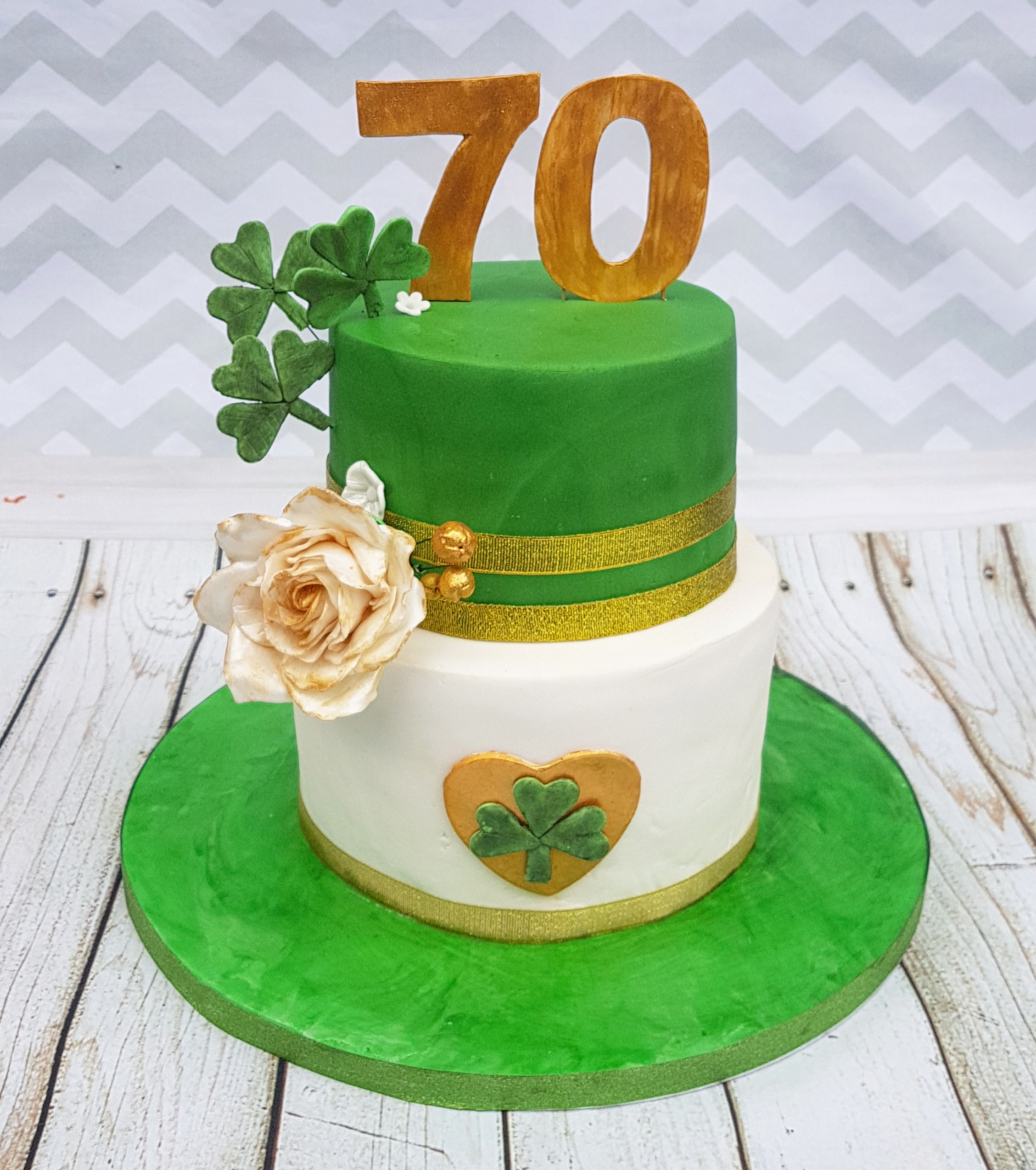 Irish 80Th Birthday - CakeCentral.com